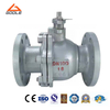 Flanged 2 PCS Cast Steel Floating Ball Valve