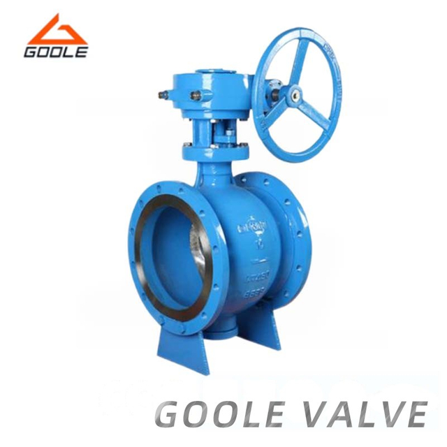 Gear Operated Flanged Double Eccentric Top Entry Ball Valve