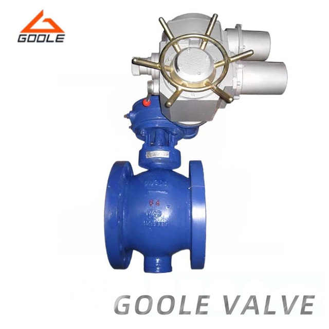 Electric Top Entry Forged Trunnion Ball Valve