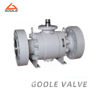 Forged Steel Flanged Ends Trunnion Mounted Ball Valve