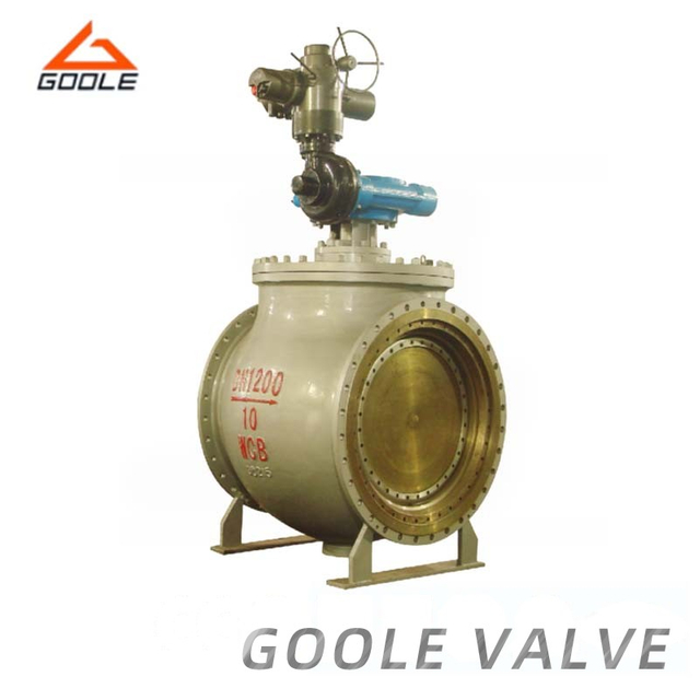 Electric Operated Top Mounted Trunnion Ball Valve
