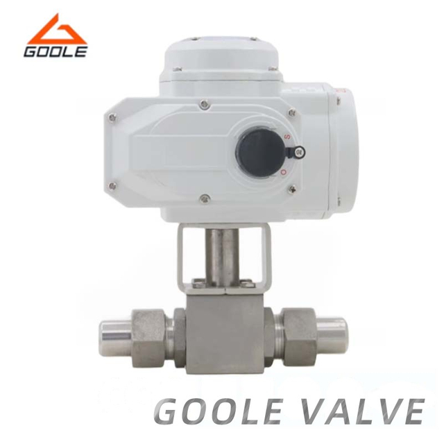 Electric Operated High Pressure Welded Ends Ball Valve