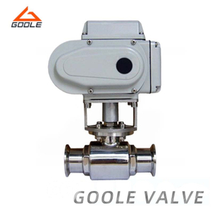 Electric Sanitary Quick Installation Ball Valve