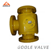 Sealing Forged L-shaped Three-way Ball Valve for Fluid Diversion