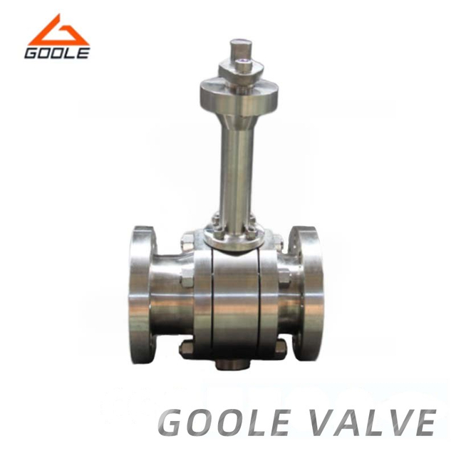 Hastelloy C-276 Steel Cryogenic Metal Seated Floating Ball Valve