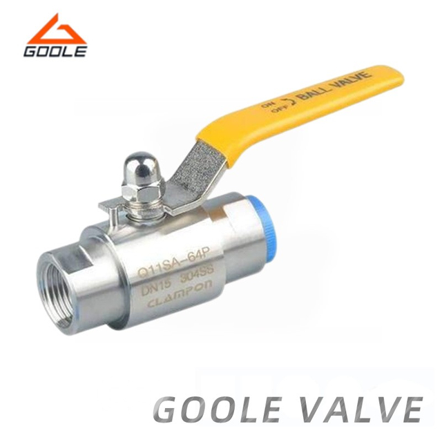 Stainless Steel High Pressure Movable Joint Internal Threaded Gas Source Ball Valve