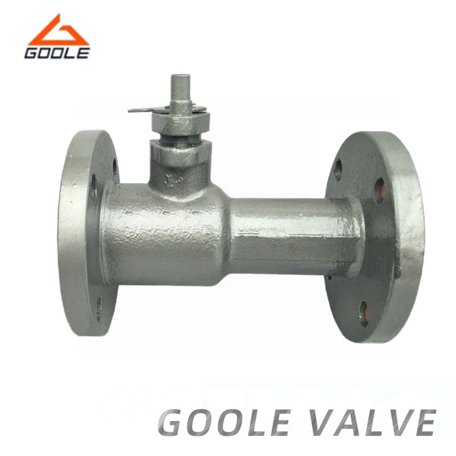1PC Integrated Flanged Ends High Temperature Ball Valve
