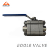 Three-Piece Forged Steel Butt Welded Ball Valve for Industrial Applications
