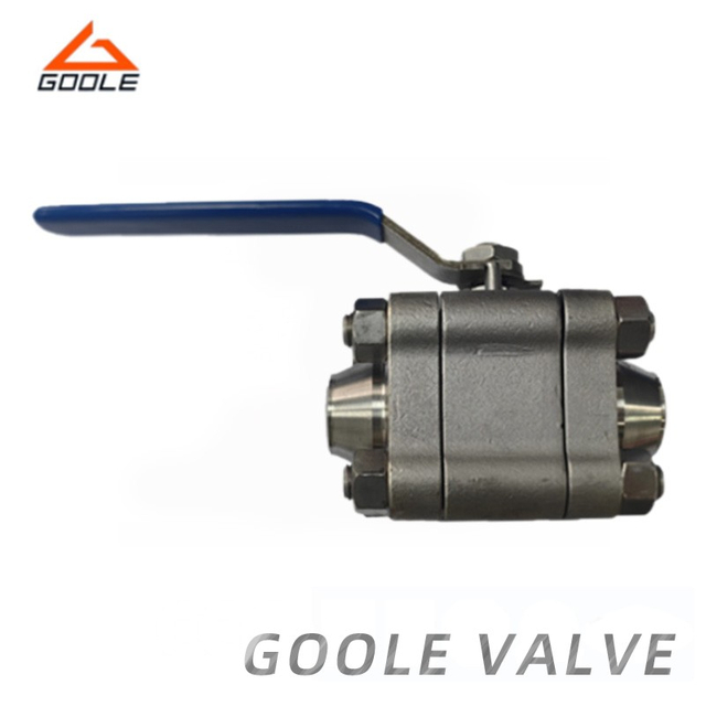 3 Pieces High Pressure Forged Steel Ball Valve