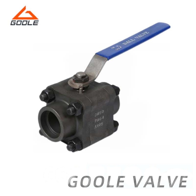 3PC Butt Welded Forged Steel Floating Ball Valve
