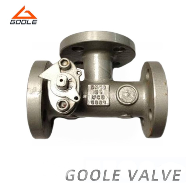 Forged Steel Flanged Combination Three Way Ball Valve