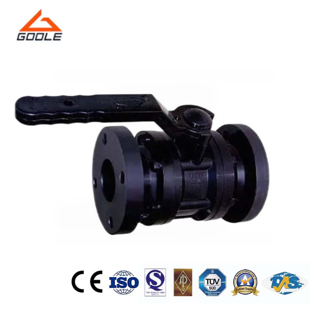 Flanged Manual Operated Ceramic Lined Floating Ball Valve