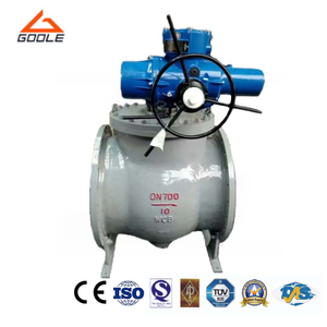 Electric Forged Steel Top Entry Trunnion Mounted Ball Valve
