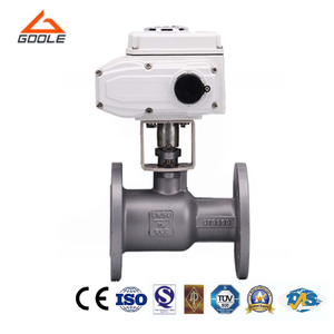 Electric Handle Operated Integrated Body High Temperature Ball Valve