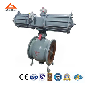 Pneumatic Top Entry Mounted Hemisphere Ball Valve