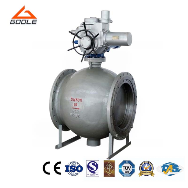 Electric Operated Top Entry Mounted Eccentric Hemisphere Ball Valve