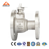 Stainless Steel Flanged Ends Variable Diameter Tank Bottom Discharge Ball Valve