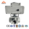 Electric Threaded High Pressure 3-Way Ball Valve 