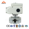 Electric Forged Steel 1000wog Threaded Three Way Ball Valve