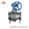 2PCS Stainless Steel Full Bore Flange Eccentric Semi-Spherical Ball Valve