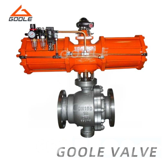 Soft Seated 3PCS High Pressure Forged Trunnion Ball Valve