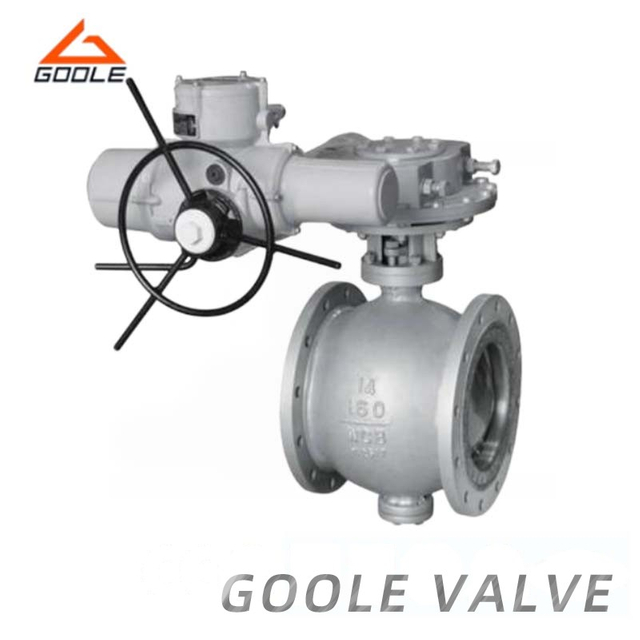 Electric Top Entry Mounted Eccentric Hemisphere Ball Valve