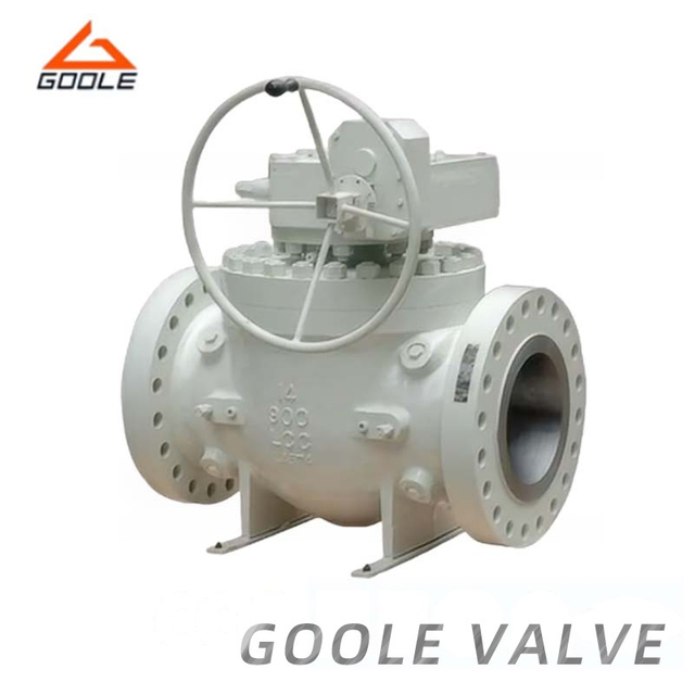 Efficient Control with Cast Top Entry Ball Valve