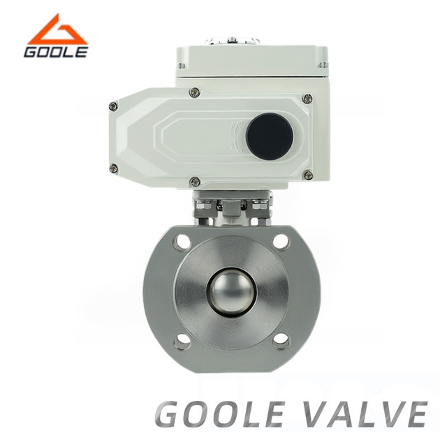 Electric Stainless Steel Thin Wafer Type Ball Valve