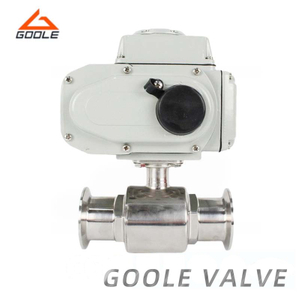 Electric Actuated 1PC Sanitary Quick Installation Ball Valve