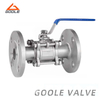 Tri-Clamp Forged Stainless Steel 3 Piece Ball Valve