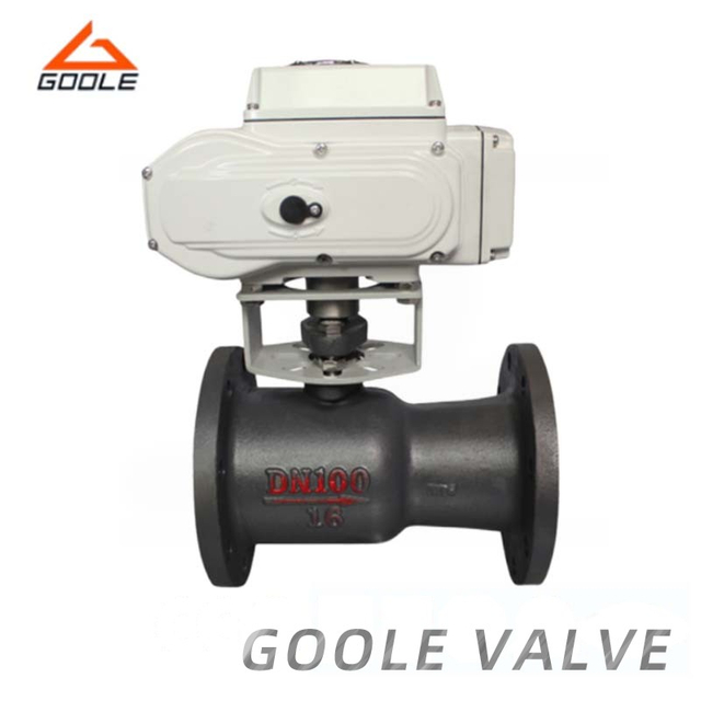 Electric Integrated Body High Temperature Ball Valve