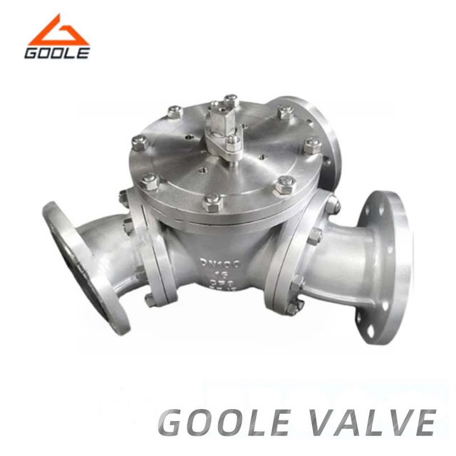 Lever Operated Y Port Three Way Ball Valve