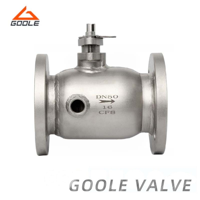1 Piece Integrated Body Steam Jacketed Flanged Ends Floating Ball Valve