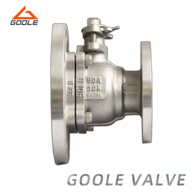 Stainless Steel Flanged Ends Tank Bottom Discharge Ball Valve