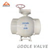 Heating Line Full Welded Trunnion Ball Valve
