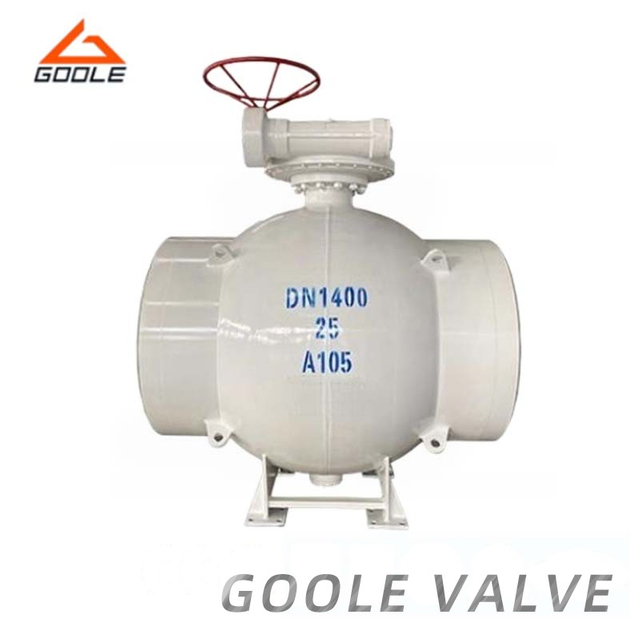 Heating Line Full Welded Trunnion Ball Valve