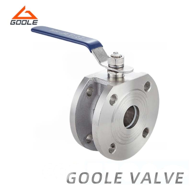 Handle Operated Forged Steel Wafer Type Ball Valve