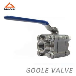 Three Pieces High Pressure Forged Steel Ball Valve