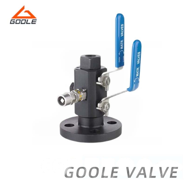 F-NPT Connecting Dbb Ball Valve