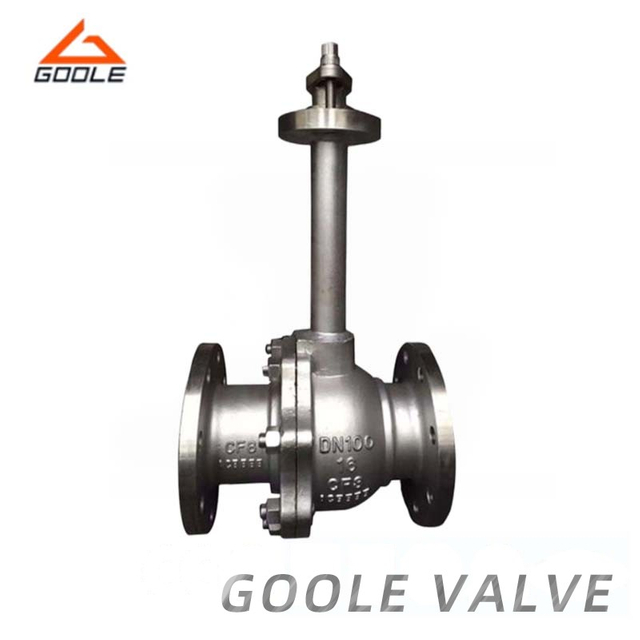 Flanged Extended Stem Cryogenic Ball Valve