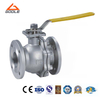  2PCS Split Body Flanged Ends Floating Ball Valve