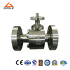 2PCS Forged Steel Flanged Floating Ball Valve