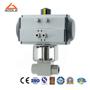 Pneumatic Threaded High Pressure Ball Valve