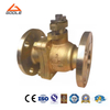 Bronze 2PCS Flanged Side Entry Split Body Floating Ball Valve