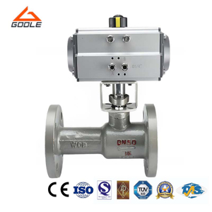 Pneumatic Integrated Body High Temperature Ball Valve