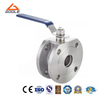 Handle Operated Wafer Type Ball Valve