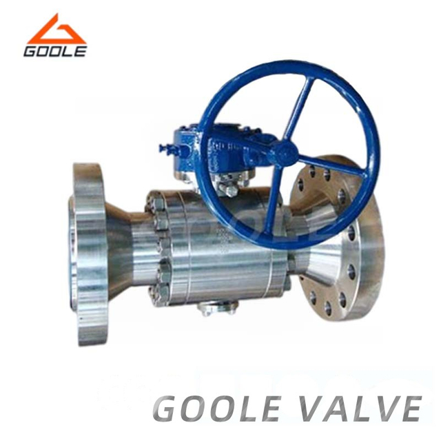 3PCS Forged Stainless Steel Trunnion Ball Valve for Large-Size Pipelines