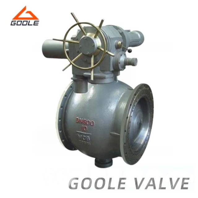 Electric Top Entry Mounted Eccentric Hemisphere Ball Valve