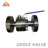 Forged Steel High Pressure Flanged Ends Ball Valve