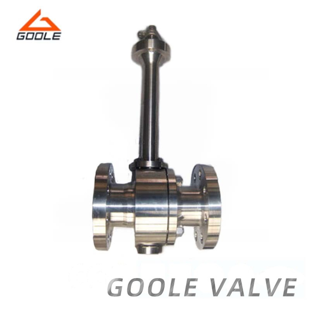 Hastelloy C-276 Steel Cryogenic Metal Seated Floating Ball Valve